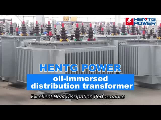 50kVA Double Winding Oil Immersed Transformer Variable Voltage Step Down Power Transformer