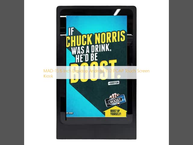 15.6 Inch Desktop Android 11.0 PCAP Touch Screen Kiosk