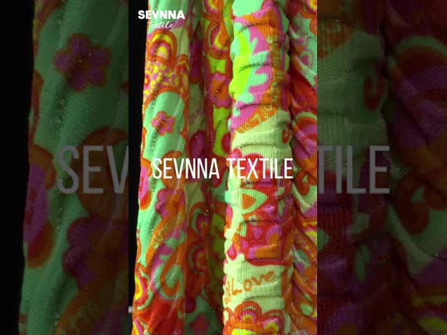 215gsm Textured Swim Fabric for Swimwear