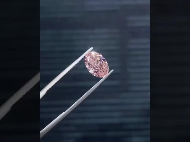 LuxuryShine 1-10CT Fancy pink Oval Lab Grown Diamond VVS-VS Loose Diamonds Customized jewelry with IGI Certificate﻿