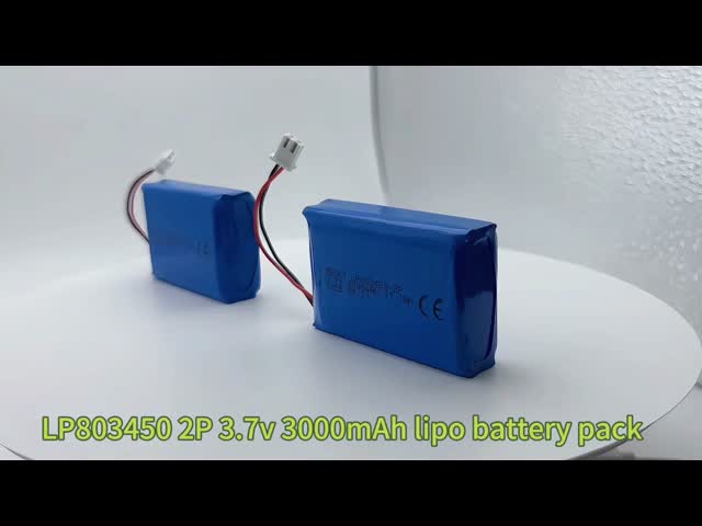 貯蔵 リチウムポリマー電池 103450 3.7V 1800mAh 医療機器用