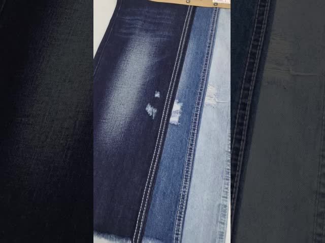 Super-Soft Non-Stretch TWILL Style 90%Cotton Denim Fabric 9.4oz For Jeans