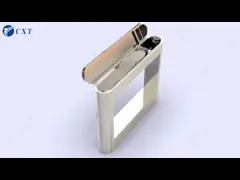 1.5mm 304 Stainless Steel Swing Barrier Gate with RS485 Interface