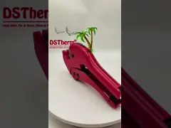 Red Plastic Pipe Cutter PPR Cutter  ISO9001  DIN8077/8078  20-40MM