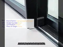 Customizable Aluminum Sliding Door with Glass Options