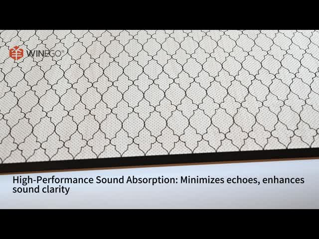 インテリア MDF マイクロパフォーレート音響パネル 壁のための音響パネル OEM