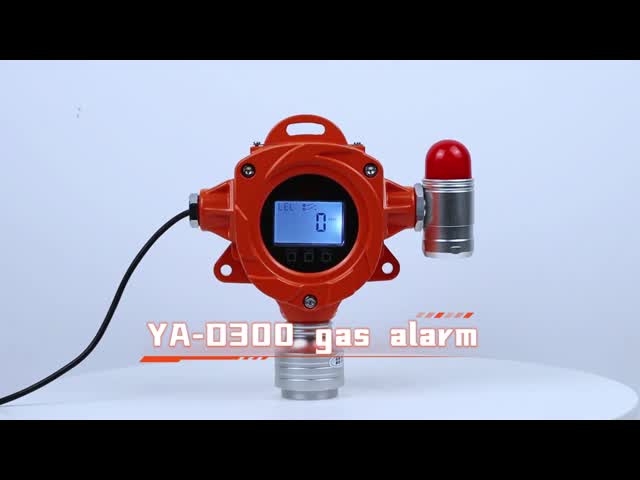 姚安 YA-D300 ガス検知器 産業用 固定ガス分析計 可燃性ガス漏れ用 CE認証取得
