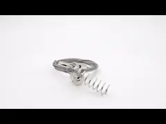 China Curtain Suspending Lock Cable Grippers Micro Size With Security Cap supplier