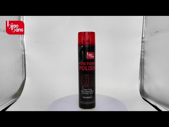 668ml Tire Foam Cleaner Tyre Foam Cleaner Compliant Environmentally Friendly