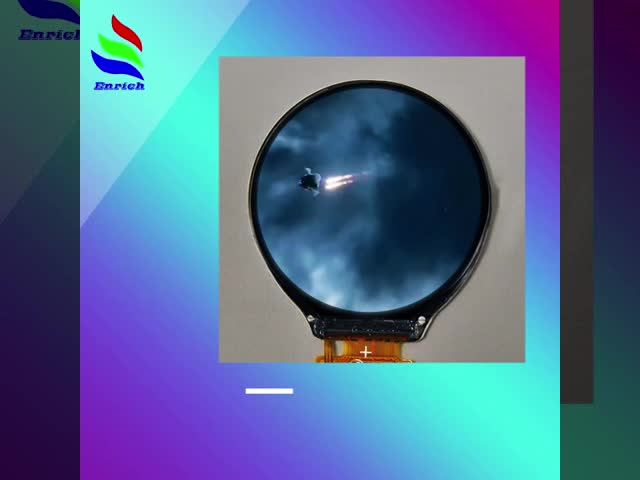 1.09 Inch Circular TFT LCD Module 240x240 Resolution SPI GC9A01