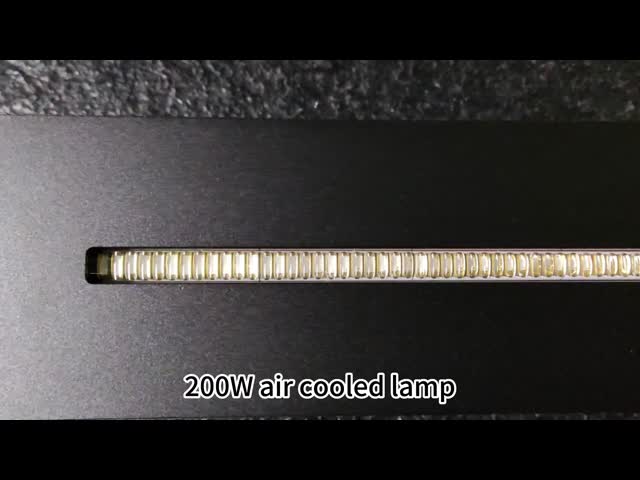 200W 365nm ポータブルUV固化機 オフセット印刷用 空気冷却