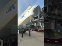 Hot selling of Latest Design Of High-strength Three-axis Cement Bulk Powder Tank Trailer