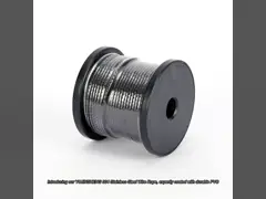304 Stainless Steel Wire Rope Black  PVC Coated