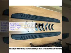 Toyota Tundra 2022 Side Step Board Mitsubishi Car Running Boards