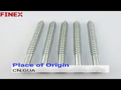 White Zinc Plated Countersunk Head M4 Self-Tapping Screw