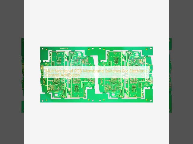 電子制御の抑制のための多機能 PCB 膜スイッチ