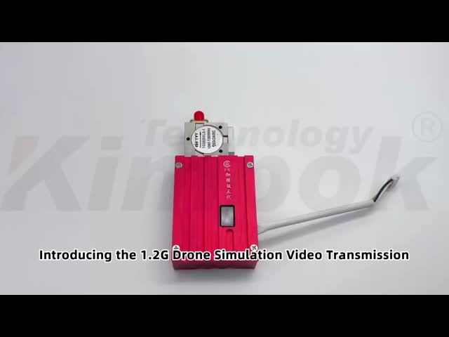 1.2G ドローンシミュレーション ビデオトランスミッショントランスミッタ 8W 高電力 8CH 安定トランスミッション 多種デバイスに対応