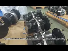 China MSE18 Radial Piston Roller Stator Motor Hydraulic Engine Low Speed High Torque supplier