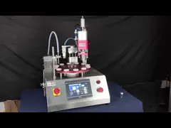 GMP Certified Desktop Vial Filling Machine with Ceramic Piston Pump for 30 b/m Packing Speed