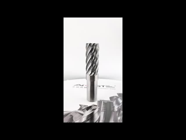 Multi Flute Carbide Milling Cutter Precision Cutting Tools For Batch Manufacturing
