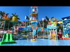 Customizable Adventure Playground Equipment for Amusement Parks Customization Upon Request