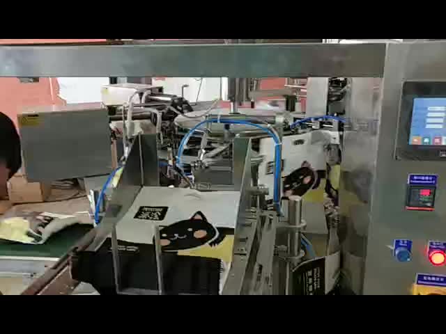 Pre Made Bags Full Automatic Granule Packing Machine 20-30 BPM 50-2000g