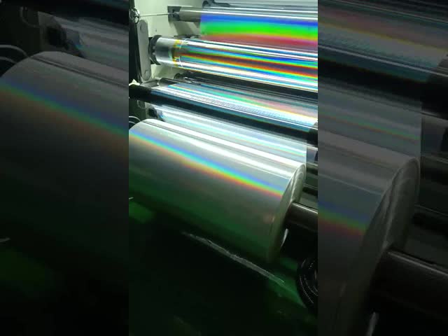 Unique Holographic Design Thermal Lamination Roll Film for Multiple Extrusion Process