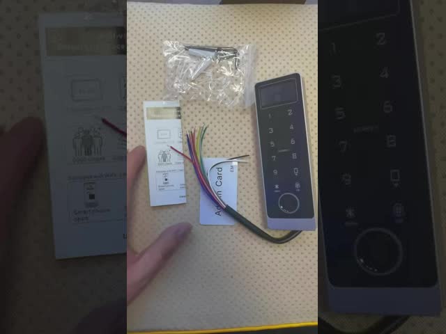 OLED Screen Tuya WIFI APP Touch Keypad Waterproof Fingerprint Access Control