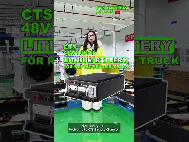CTS RGV 12V 24v Truck Battery 100Ah/200Ah/300Ah/400Ah Lifepo4 Lfp Lithium Ion Prismatic Battery
