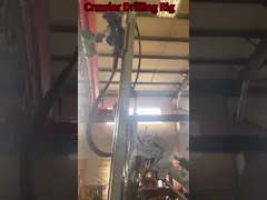 Hydraulic Drilling Rig 30m Rock Blasting DTH Drilling Machine Crawler Drilling Rig