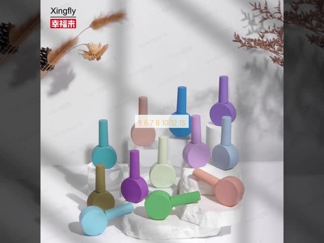 10ml ファンシー UV ジェルネイルポリッシュ ガラスボトル