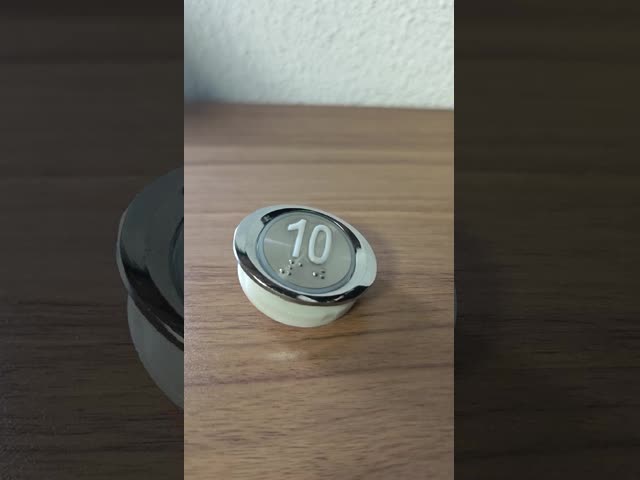 よい接触感覚のサイズのプラスチックKoneのエレベーターの押しボタン38 x 44のmm