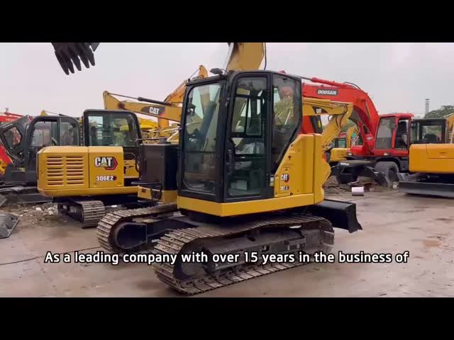 Used Caterpillar 307.5 Mini Excavator キューン SED対応,低時間