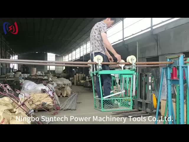 Inspection Trolleys And OVerhead Lines Bicyles For Two Bundle Conductors