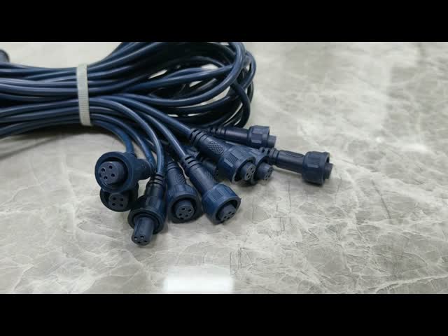 スパ温泉用の深青の防水延長ケーブル LEDライトアクセサリー 延長ワイヤー LEDライト延長ケーブル