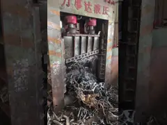 15-20 T/H Automated Scrap Shear Baler for Industrial Metal Recycling