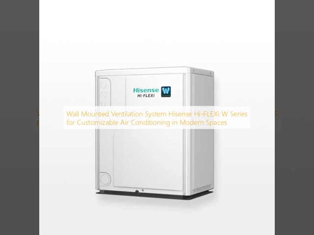 Hisense Hi-FLEXi W シリーズ 壁掛け換気システム 100 CFM MERV 8