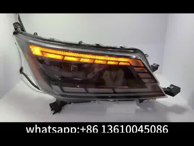 Hiace 2020 自動車ヘッドライト ABS プラスチック LED フロントランプ