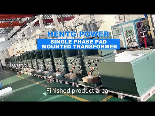 50kva Single Phase Power Transformer 75 Kva Copper Coil Oil Filed Transformer IP54