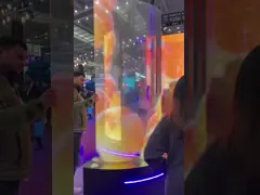 Crystal Transparant LED Screen Advanced With Dual Functionality