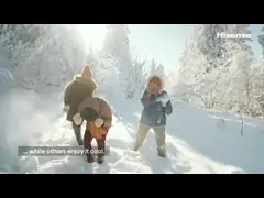 Aire acondicionado Hisense de pared de 12000 BTU con purificación de aire video