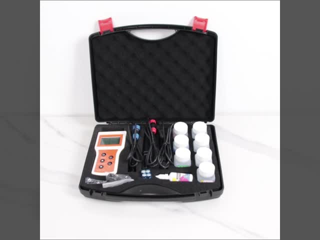 Smart Handheld 6-in-1 Dissolved Oxygen/PH/TDS/EC/SALT/TEMP Water Quality Analyzer