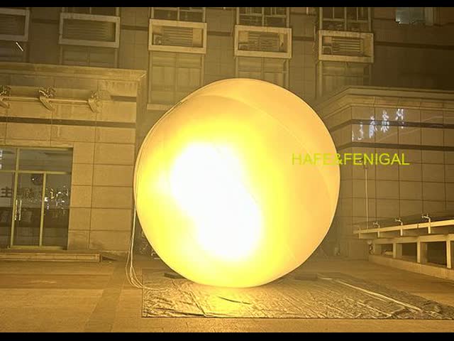 ハロゲン3.6KWフィルム撮影バルーンライト 360°照明 Dia.3.3m 球形