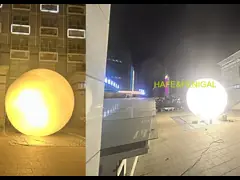 Halogen 3.6KW Film Shooting Balloon Lights 360° Lighting Dia.3.3m Spherical