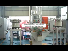 ショックアブソーバーボトムカバー用の自動給餌スポット溶接溶接装置