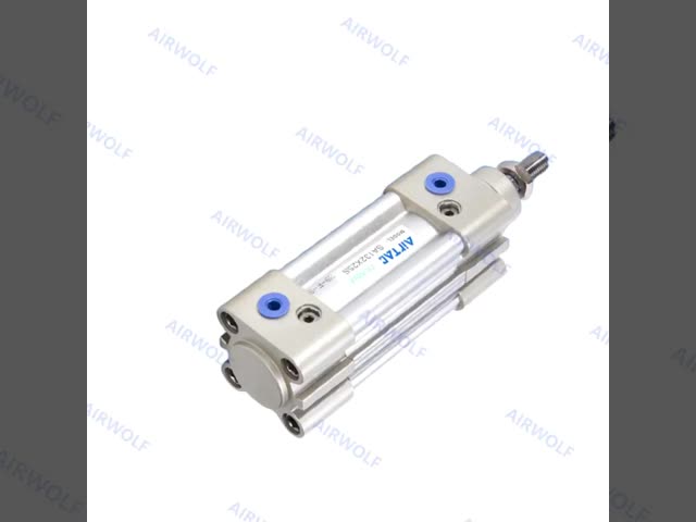 AIRTAC ISO15552 Aluminum Standard Cylinder Double Acting SAI SAID SAIJ Bore 32mm To 200mm Stroke 10mm To 2000mm SAI80X150S SAID200X400S