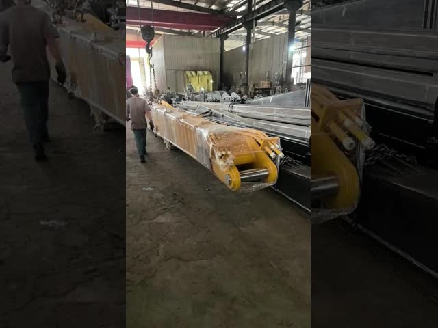 40-50ton Excavator Vibratory Hammer Hydraulic Pile Hammer Arm Pile Driving Arm Sheet Pile Driver Construction Works