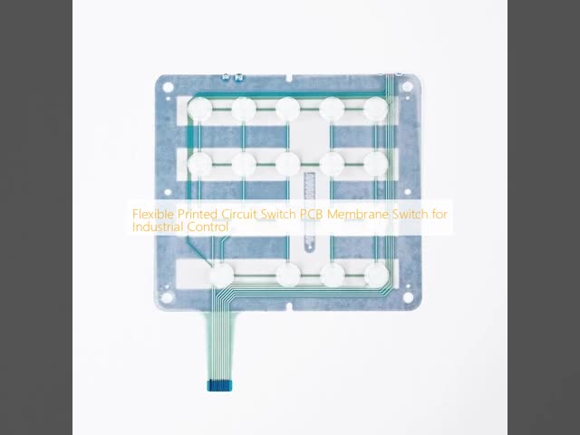 Flexible Printed Circuit Switch PCB Membrane Switch for Industrial Control