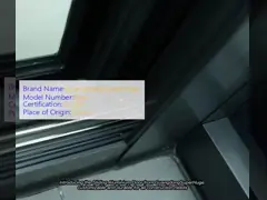 Customizable Aluminum Sliding Door with Glass for Construction