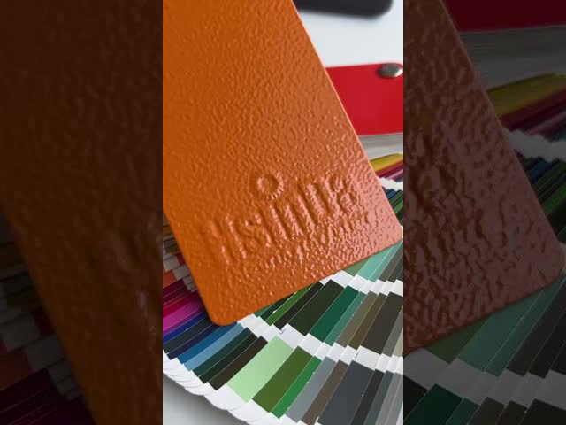 RAL 2000 Orange Peel Wrinkle Texture Powder Coating for Hardware Tool